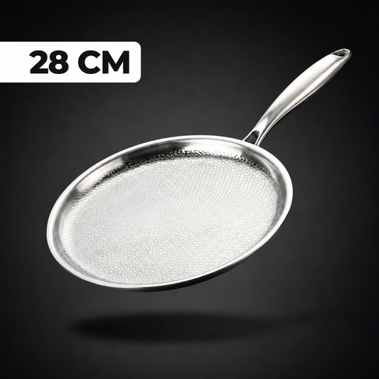 100% Pure Titanium Crepe Pan (11" / 28 cm) — TITANIUM X - 1