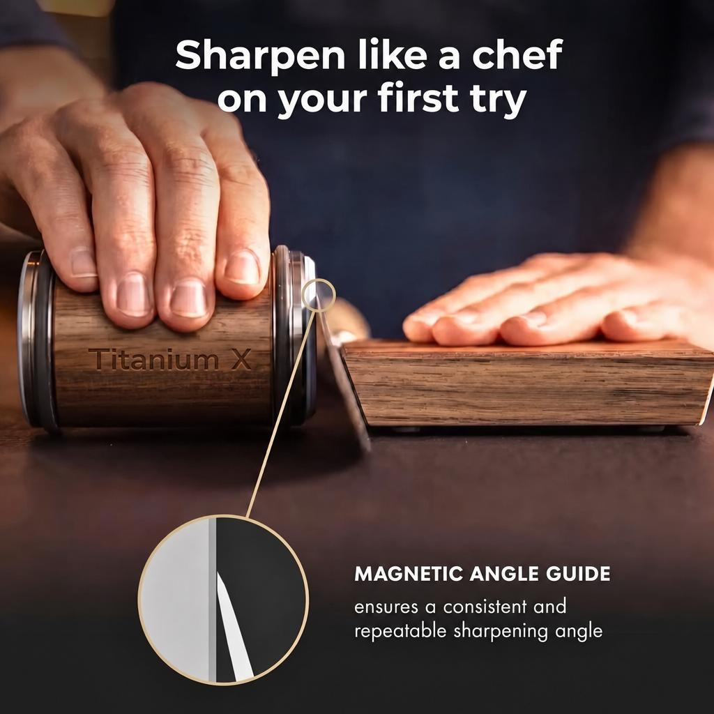 Pro Knife Sharpener — TITANIUM X - 3