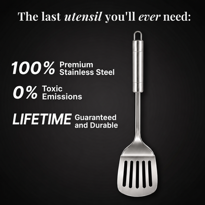 Set of 5 Stainless Steel Utensils — TITANIUM X - 3
