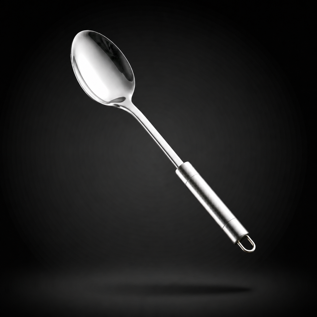 Set of 5 Stainless Steel Utensils — TITANIUM X - 5
