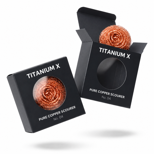 2 Pure Copper Scourers — TITANIUM X